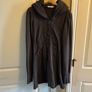 Prairie Underground Cloak Long Size Medium Chocolate Brown